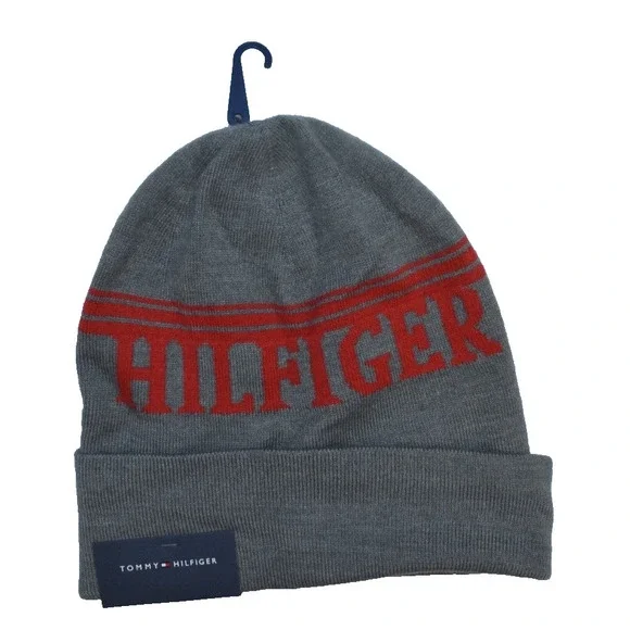 Tommy Hilfiger | Accessories | Nwt Tommy Hilfiger Gray Red  display picture 2